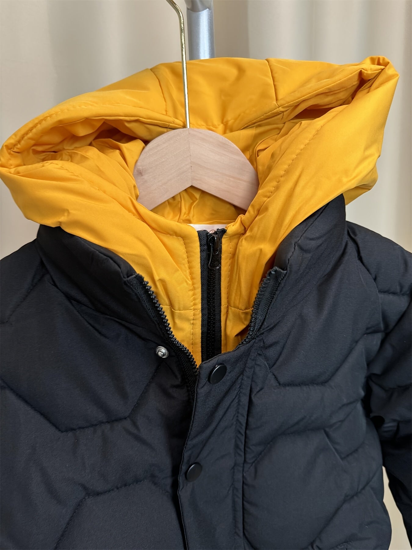 Parka de Inverno Infantil Masculina com Capuz – Quente, Resistente e Estilosa