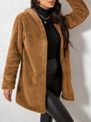 Casaco Feminino Elegante em Fleece – Quente e Confortável