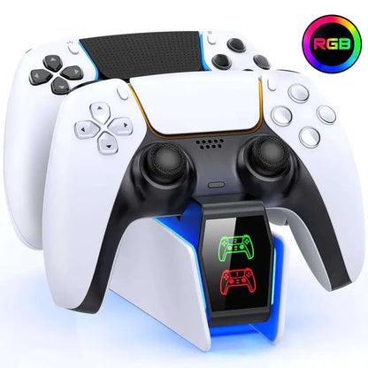 Carregador duplo Sony PS5: Energize Suas Aventuras Sem Limites!
