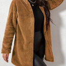 Casaco Feminino Elegante em Fleece – Quente e Confortável