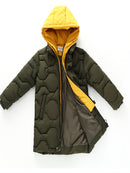 Parka de Inverno Infantil Masculina com Capuz – Quente, Resistente e Estilosa