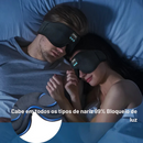 Máscara de dormir Bluetooth sem fio 3D Eye Mask Headset .