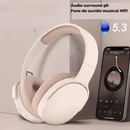 Fone de Ouvido P2961 Sem Fio Bluetooth 5.3 - Áudio Hi-Fi, Microfone e Design para Jogos.