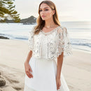 Xale Vintage com Paetês e Renda Bordada – Estilo Anos 1920 para Brilhar em Festas e Eventos Especiais