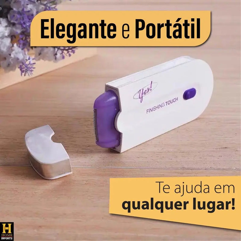 Depilador Feminino Elétrico Removedor De Pelos Facial Corporal Yes Finishing Touch Sem Fio recarregável,