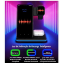 Carregador Smart Hub 3 em 1