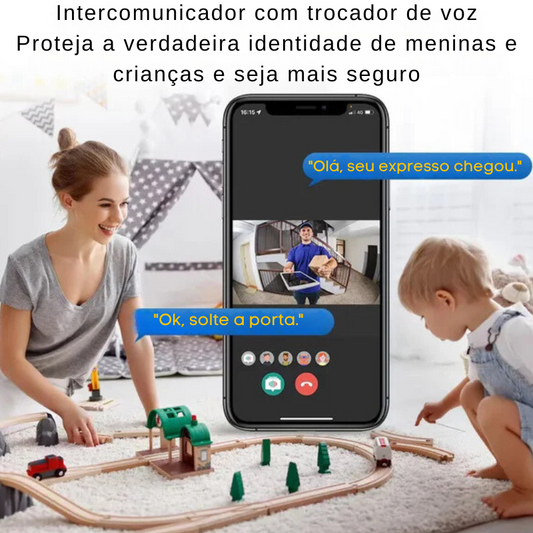 Câmera Sem Fio com Vídeo - Monitoramento em Tempo Real e Armazenamento Seguro na Nuvem.
