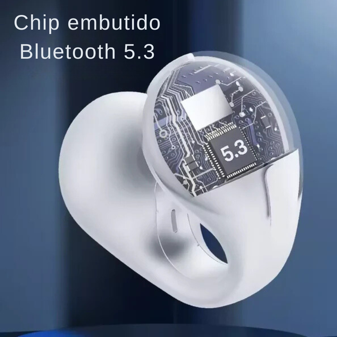 Fones de Ouvido Esportivos Sem Fio - 36 Horas de Reprodução e Design com Ganchos para Maior Estabilidade.