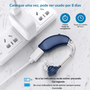 Mini BTE   Aparelho Auditivo bluetooth recarregável