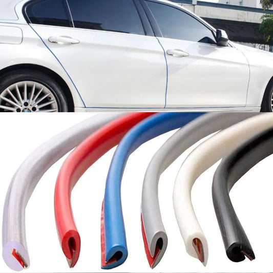 oProtetoe,Lateral Adesivo de Selagem 5M Car Door Edge Scratch.