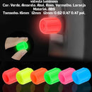 Conjunto de Tampas de Válvula de Carro Ar Brilho Frio .