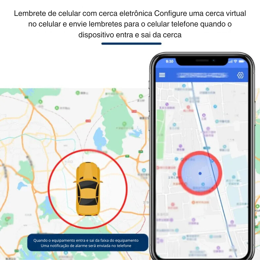 Mini Rastreador GPS Anti-perda Anti-roubo Localizador Universal.