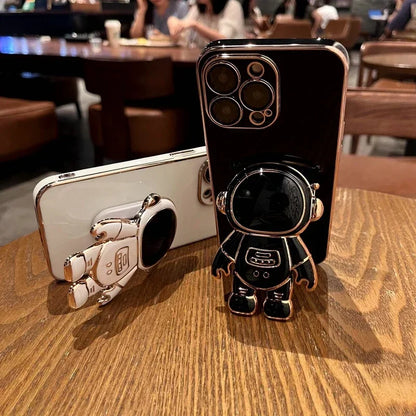 Capa de silicone de astronauta para iPhone.