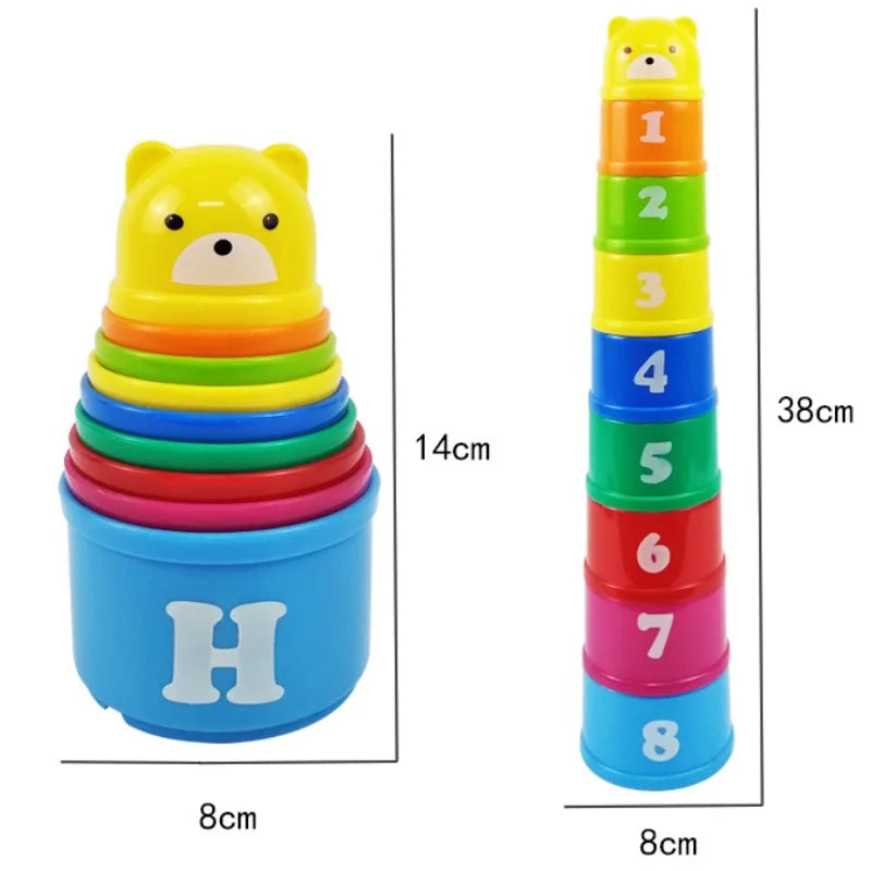 Jogo de Empilhar Educação Infantil .