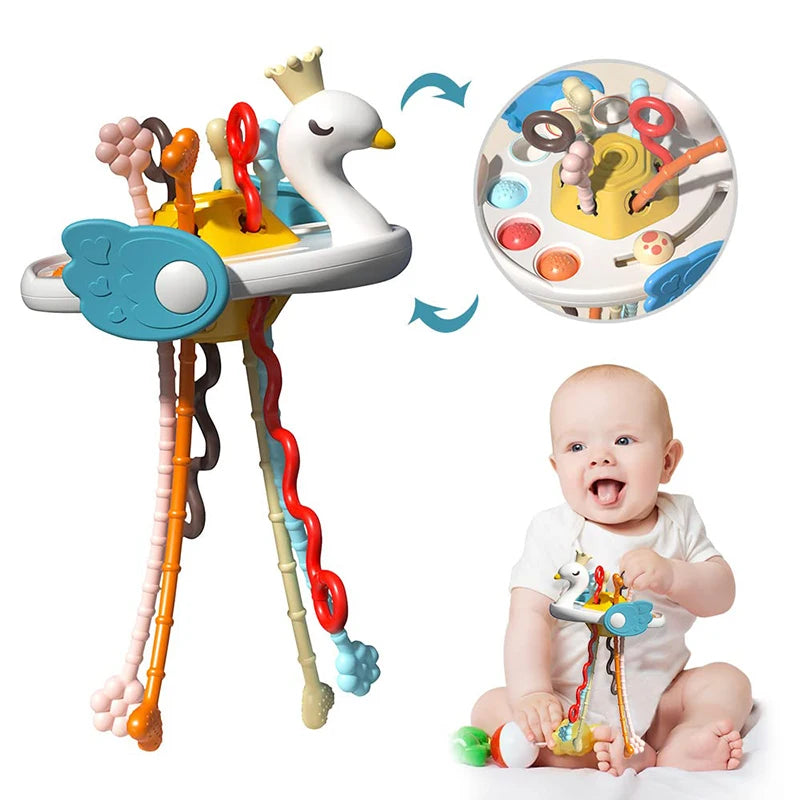 brinquedos de atividade  sensoriais Montessori  para bebês