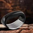 Triturador de alho manual, anel preto cortador de vegetais .