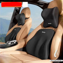 Apoio Lombar e de Pescoço em Espuma de Memória – Conforto Ergonômico para Viagens