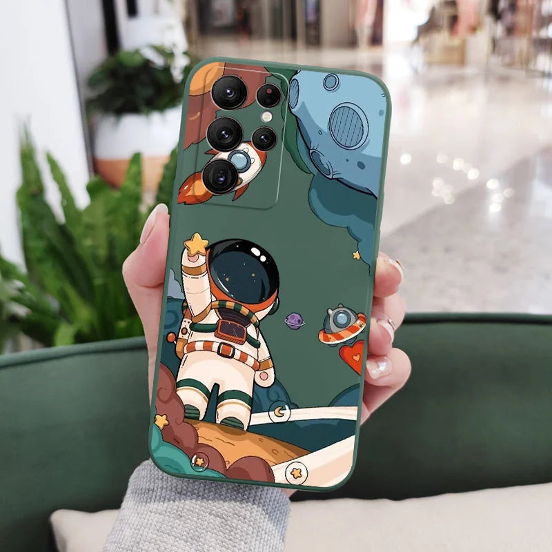 Capa de celular Hey Astronaut .