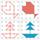 Caderno de Treinamento Mágico Reutilizável Montessori Educacional Infantil.
