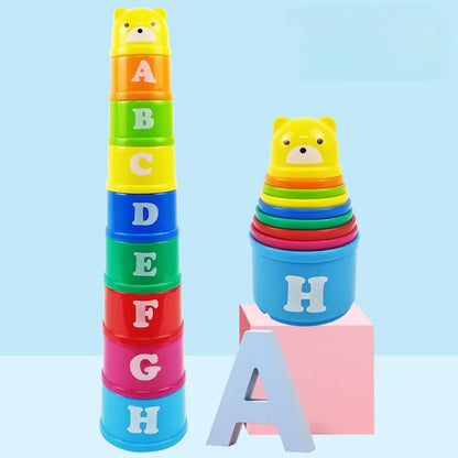 Jogo de Empilhar Educação Infantil .
