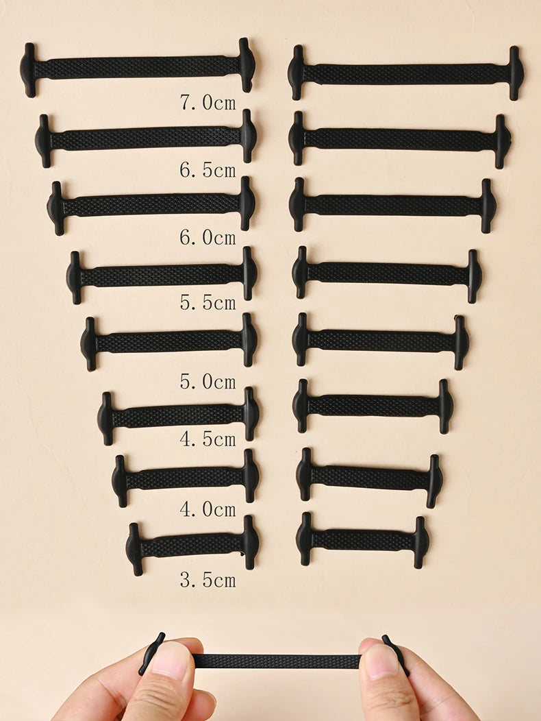 Cadarços de Silicone, Renda Elástica Criativo.