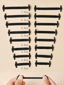 Cadarços de Silicone, Renda Elástica Criativo.