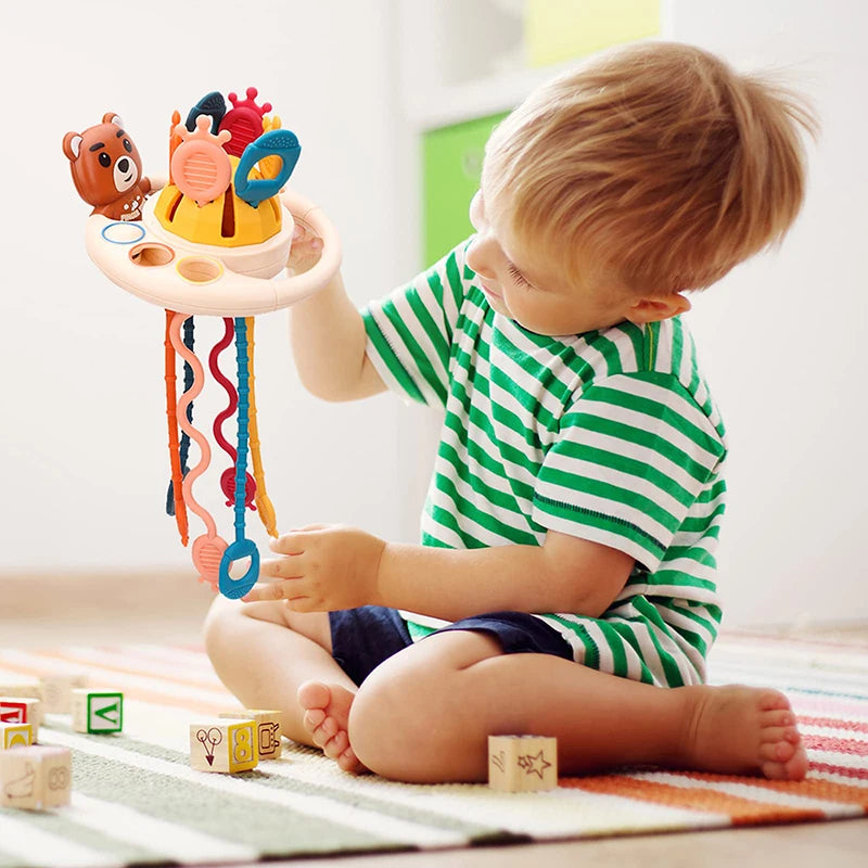 brinquedos de atividade  sensoriais Montessori  para bebês