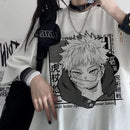 Camiseta Jujutsu Kaisen: Estilo Anime Unissex