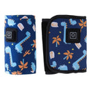 Mamadeira infantil com capa aquecida de leite materno,.