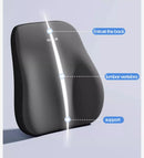 Apoio Lombar e de Pescoço em Espuma de Memória – Conforto Ergonômico para Viagens