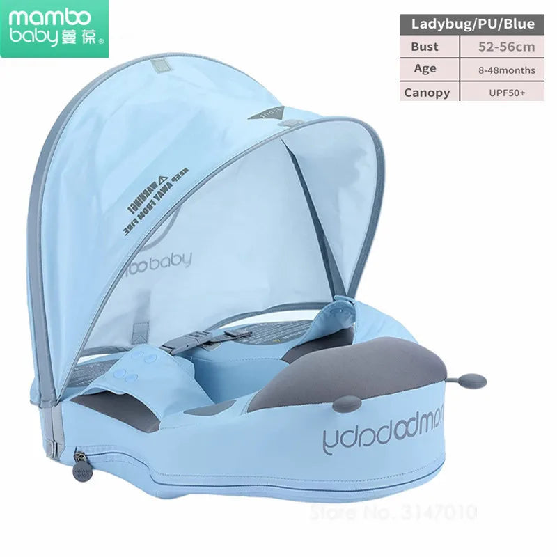 Flutuador Mambobaby Não Inflável para Bebês - Seguro e Confortável.
