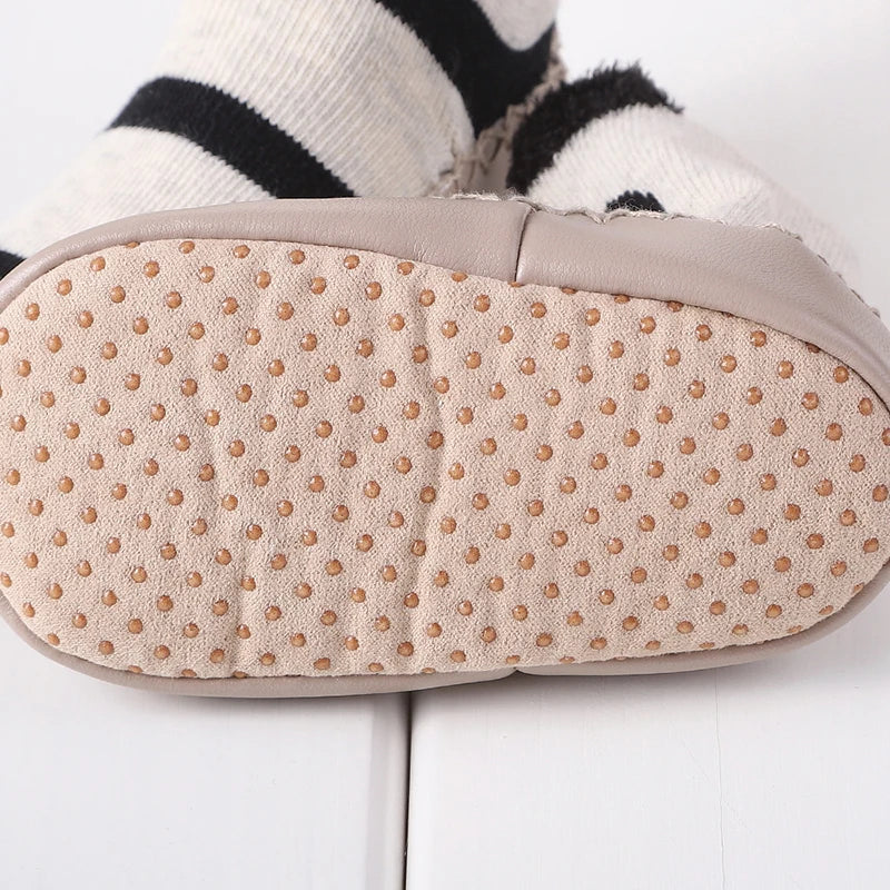 Meias Sapato animais fofos,  Antiderrapante, para bebês, meninas e meninos.
