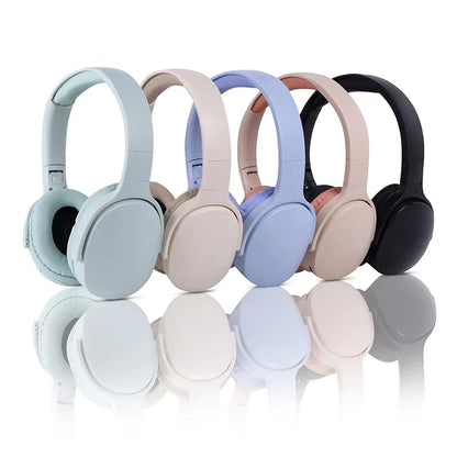 Fone de Ouvido P2961 Sem Fio Bluetooth 5.3 - Áudio Hi-Fi, Microfone e Design para Jogos.