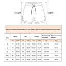 shorts de corrida dos homens ginásio esportes shorts 2 em 1 treino secagem rápida ginásio fitness jogging calças curtas verão shorts.