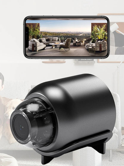 Mini Câmera WiFi 1080P HD Com Visão Noturna.