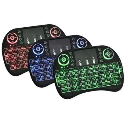 Mini Teclado Controle Sem Fio P/ Tv Smart Tv Box Pc Novo