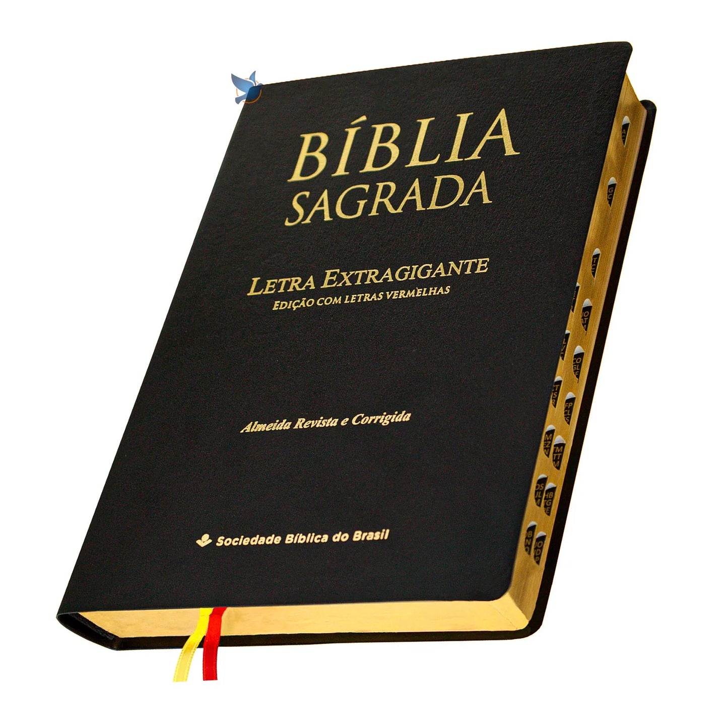 Bíblia Sagrada Lt Extragigante ARC Índice Lateral Preto.
