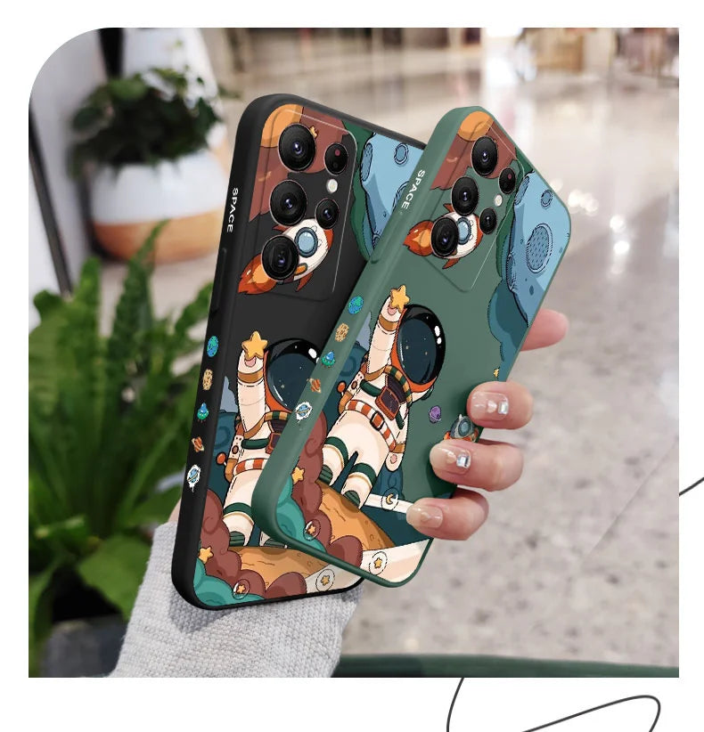 Capa de celular Hey Astronaut .