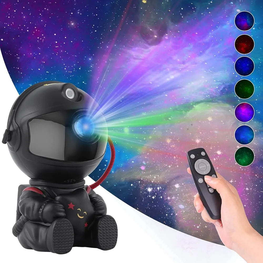 Projetor Astronauta de Galáxia Led - SpaceVision