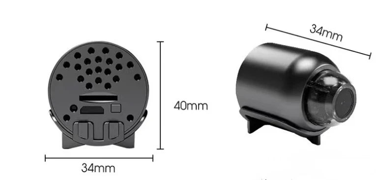 Mini Câmera WiFi 1080P HD Com Visão Noturna.