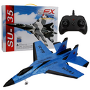 Avião RC SU-35 Controle Remoto 2.4G - Brinquedo de Espuma Resistente.