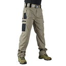 Calça tática militar de bolso múltiplo masculina, calça casual para caminhada ao ar livre,resistente ao desgaste.