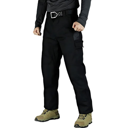 Calça tática militar de bolso múltiplo masculina, calça casual para caminhada ao ar livre,resistente ao desgaste.