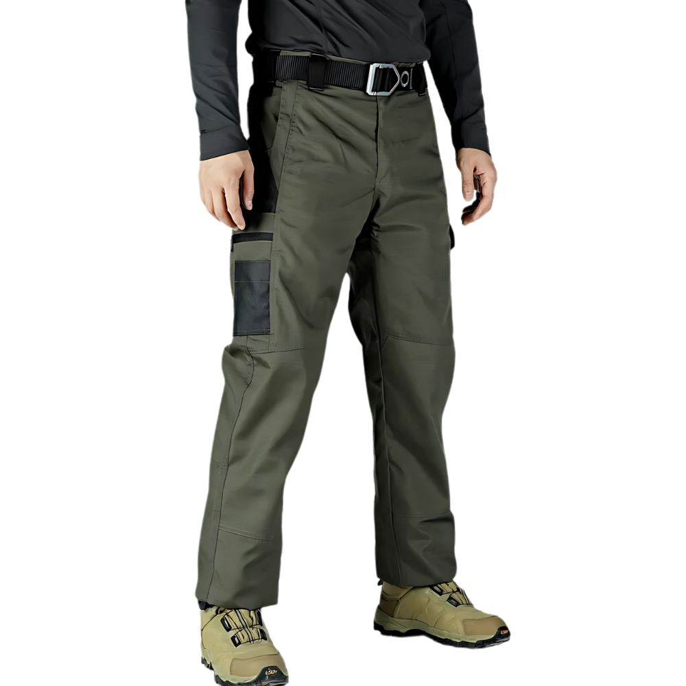 Calça tática militar de bolso múltiplo masculina, calça casual para caminhada ao ar livre,resistente ao desgaste.