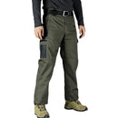 Calça tática militar de bolso múltiplo masculina, calça casual para caminhada ao ar livre,resistente ao desgaste.