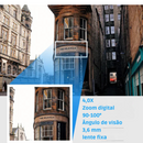 Câmera de vigilância de segurança sem fio de 8 MP PTZ Wifi IP .