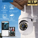 Câmera de vigilância de segurança sem fio de 8 MP PTZ Wifi IP .