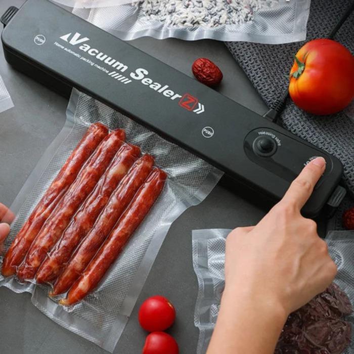 SELADORA EMBALADORA A VACUO DOMESTICA PORTATIL PARA ALIMENTOS BIVOLT PRESERVE ALIMENTOS