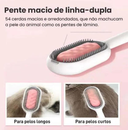 ESCOVA PET MULTIFUNCIONAL 3 EM 1 DS11901