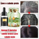 Nutritional Black Hair Serum: devolve a cor natural dos seus cabelos.